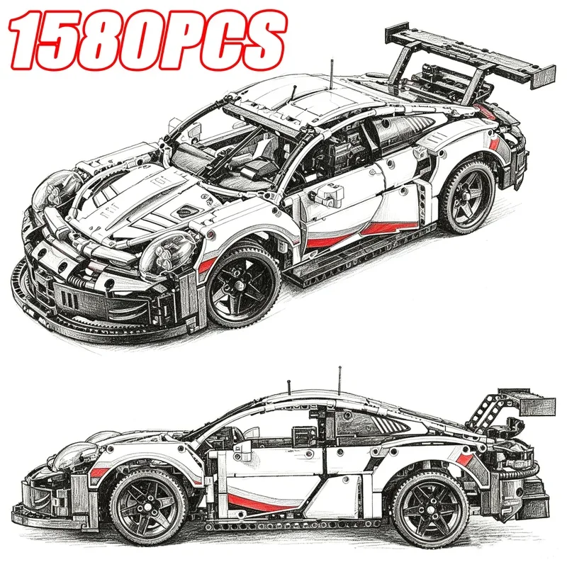 Lego Set Technic - Ensemble de blocs de construction de