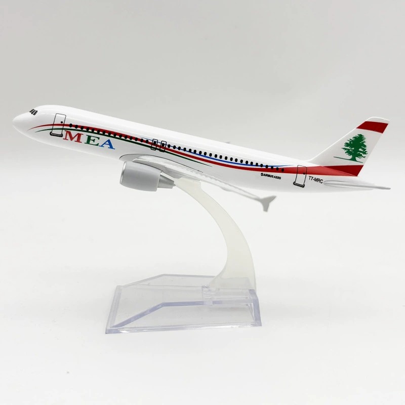 Kids Educational Device - Avions jouets Souvenir 16CM A320 MEA