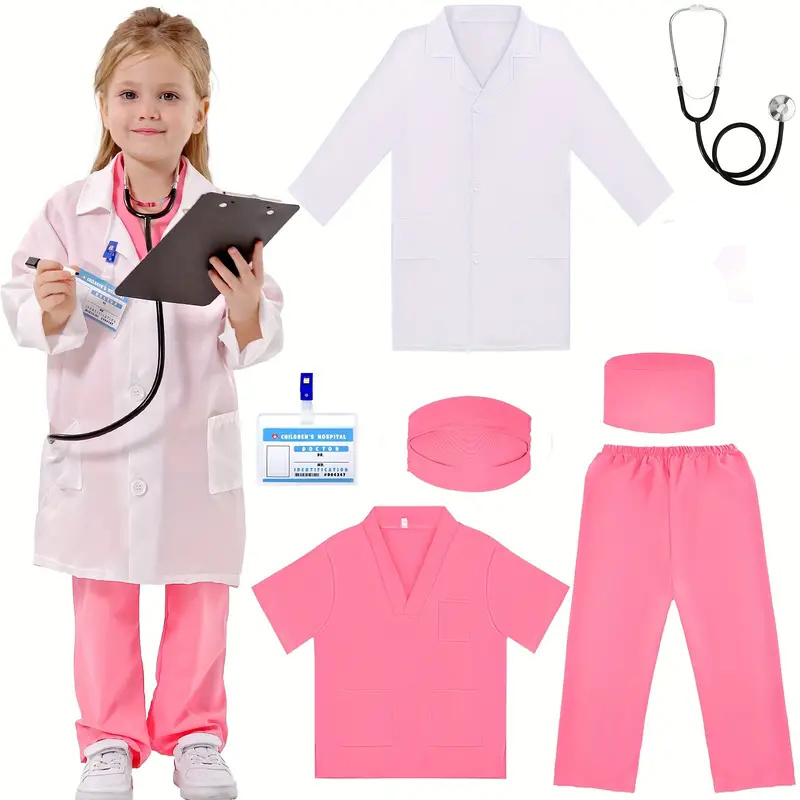 Kids Doctor Education - Tenue de Cosplay pour enfants, 7