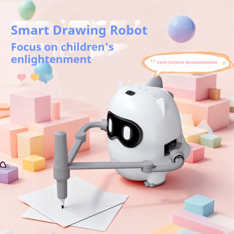 Kids Educational Device - Robot de dessin intelligent dinosaure générique,
