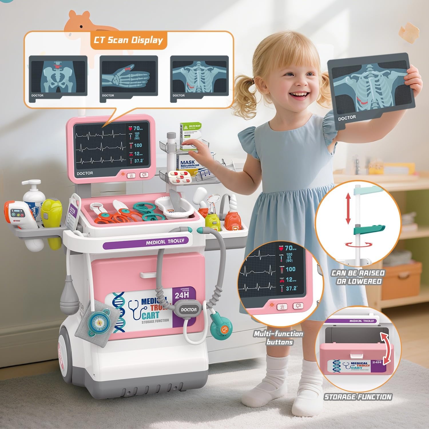 Ensemble de jeu de docteur de  - Kids Doctor Education avis et prix