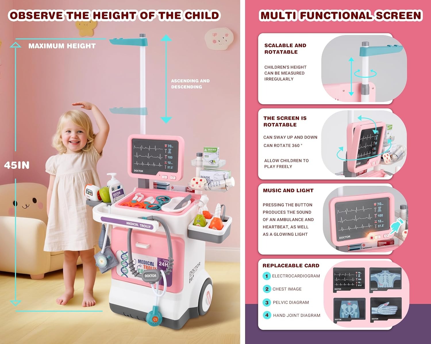 Ensemble de jeu de docteur de  - Kids Doctor Education avis et prix