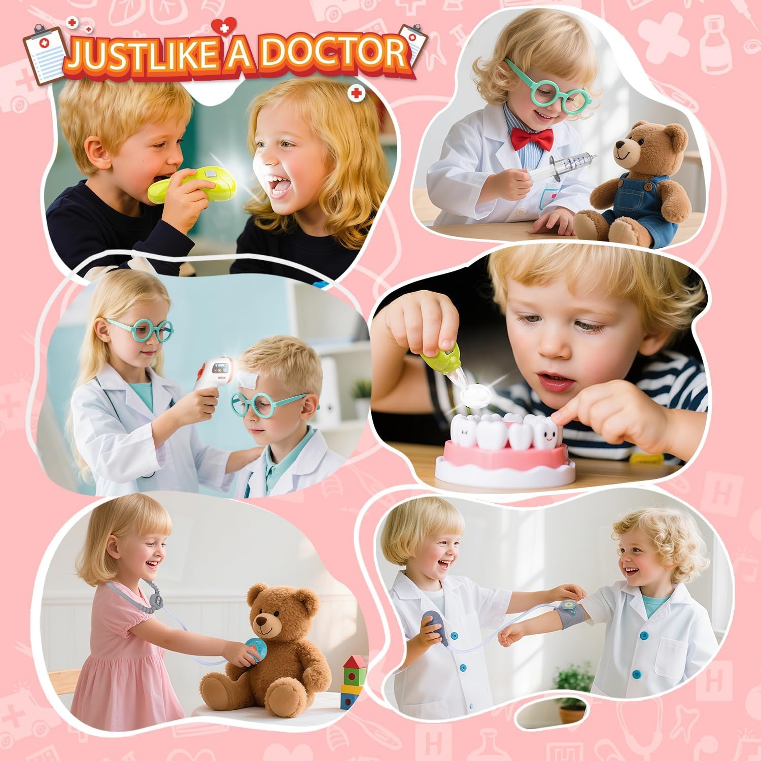 Ensemble de jeu de docteur de  - Kids Doctor Education avis et prix
