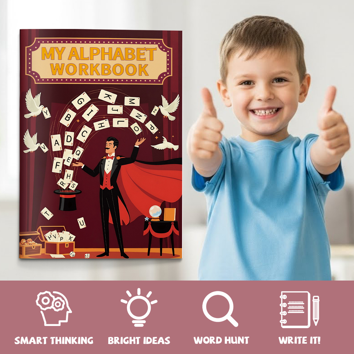Cahier d'apprentissage et de s - Learning Workbook Preschool avis et prix