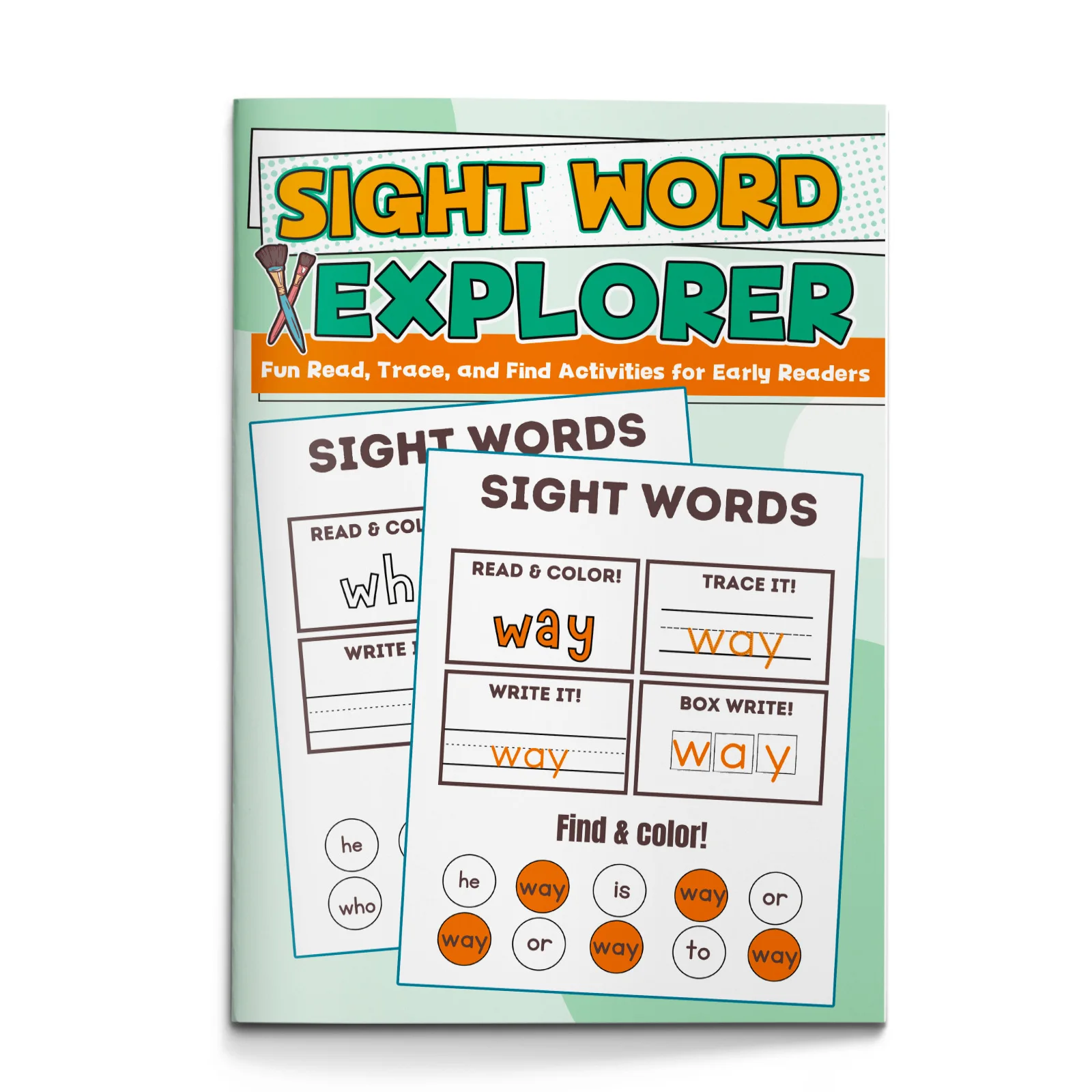 Cahier de coloriage avec des m - Learning Workbook Preschool avis et prix