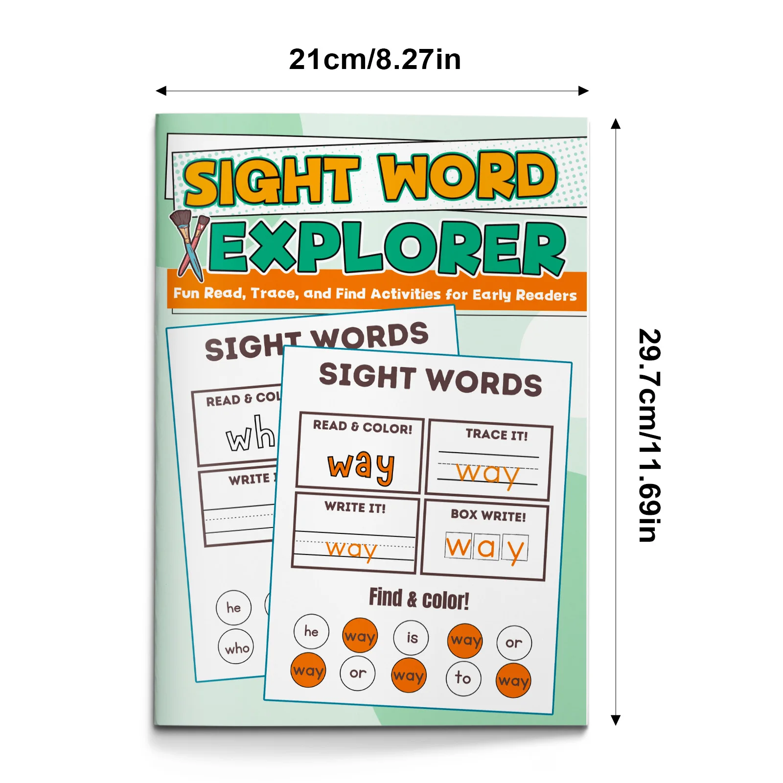 Cahier de coloriage avec des m - Learning Workbook Preschool avis et prix