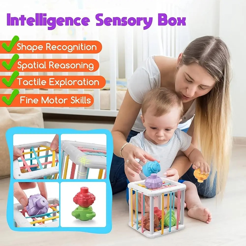 Cube de tri de formes Montesso - Kids Educational Device avis et prix