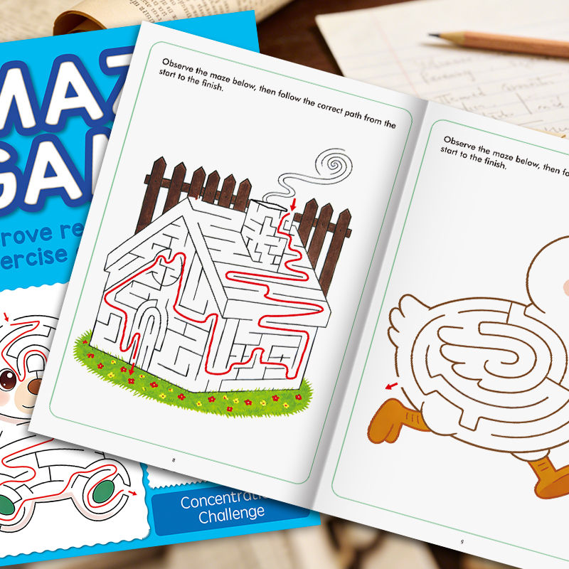 Livre de labyrinthes pour enfa - Learning Workbook Preschool avis et prix